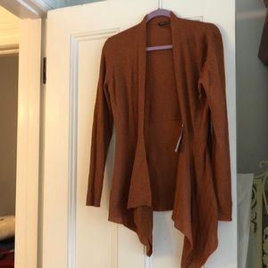 Eileen Fisher wool open front sweater cardigan